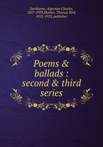 Poems & ballads : second & third series