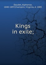 Kings in exile;