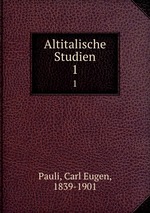 Altitalische Studien. 1