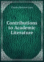Contributions to Academic Literature