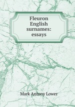 Fleuron English surnames: essays