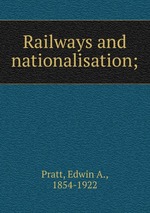 Railways and nationalisation;