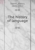 The history of language