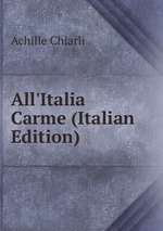 All`Italia Carme (Italian Edition)