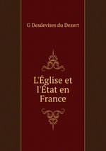 L`glise et l`tat en France