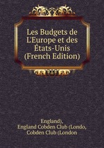 Les Budgets de L`Europe et des tats-Unis (French Edition)