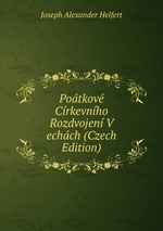 Potkov Crkevnho Rozdvojen V echch (Czech Edition)
