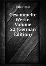 Gesammelte Werke, Volume 22 (German Edition)