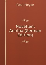 Novellen: Annina (German Edition)