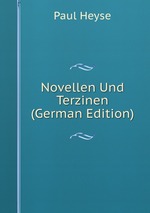 Novellen Und Terzinen (German Edition)
