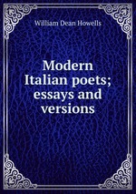 Modern Italian poets; essays and versions