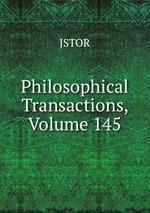 Philosophical Transactions, Volume 145