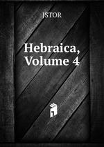 Hebraica, Volume 4
