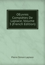OEuvres Compltes De Laplace, Volume 3 (French Edition)