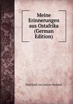 Meine Erinnerungen aus Ostafrika