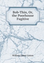 Bob-Thin, Or, the Poorhouse Fugitive