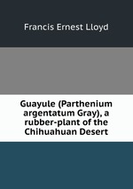 Guayule (Parthenium argentatum Gray), a rubber-plant of the Chihuahuan Desert
