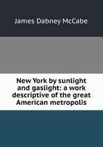 New York by sunlight and gaslight: a work descriptive of the great American metropolis
