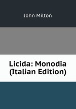 Licida: Monodia (Italian Edition)