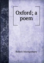 Oxford; a poem