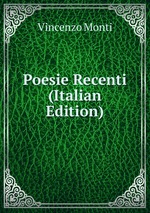 Poesie Recenti (Italian Edition)