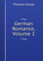 German Romance, Volume 2
