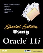 Special Edition Using Oracle 11i