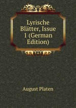 Lyrische Bltter, Issue 1 (German Edition)