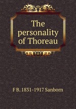 The personality of Thoreau