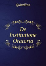 De Institutione Oratoria