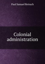 Colonial administration