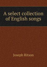 A select collection of English songs