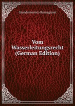 Vom Wasserleitungsrecht (German Edition)