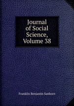 Journal of Social Science, Volume 38