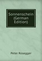 Sonnenschein (German Edition)