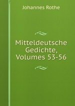 Mitteldeutsche Gedichte, Volumes 53-56