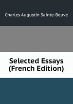 Selected Essays (French Edition)