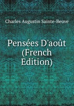 Penses D`aot (French Edition)