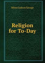 Religion for To-Day