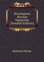 Horologium tern Sapienti (Swedish Edition)