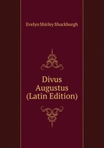 Divus Augustus (Latin Edition)
