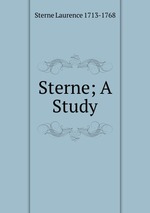 Sterne; A Study