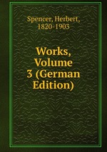 Works, Volume 3 (German Edition)