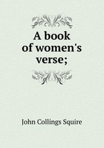 A book of women`s verse;