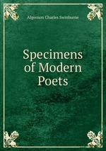 Specimens of Modern Poets