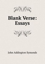 Blank Verse: Essays