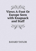 Views A-Foot Or Europe Seen with Knapsack and Staff