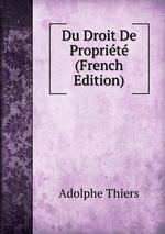Du Droit De Proprit (French Edition)