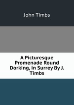 A Picturesque Promenade Round Dorking, in Surrey By J. Timbs