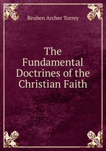 The Fundamental Doctrines of the Christian Faith